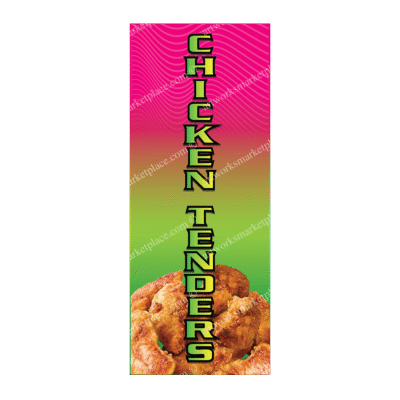Rectangle Flag For Chicken Tenders