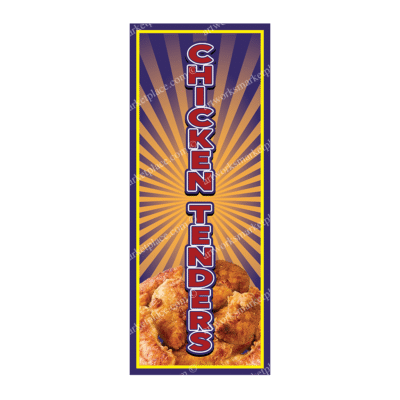 Rectangle Flag For Chicken Tenders