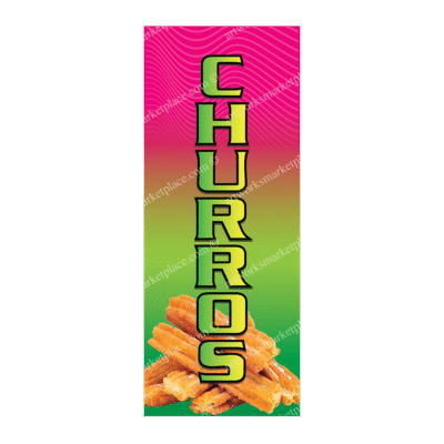 Rectangle Flag For Churros