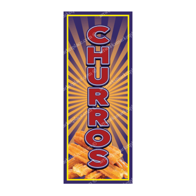 Rectangle Flag For Churros