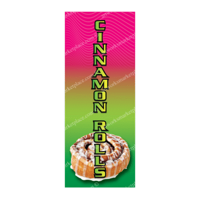 Rectangle Flag For Cinnamon Rolls