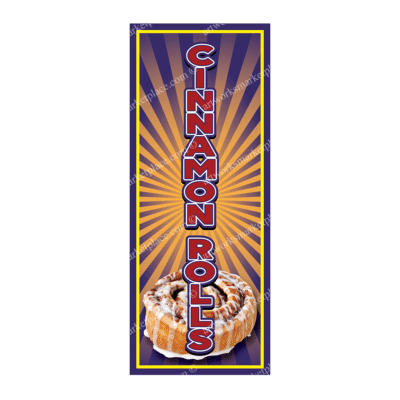 Rectangle Flag For Cinnamon Rolls