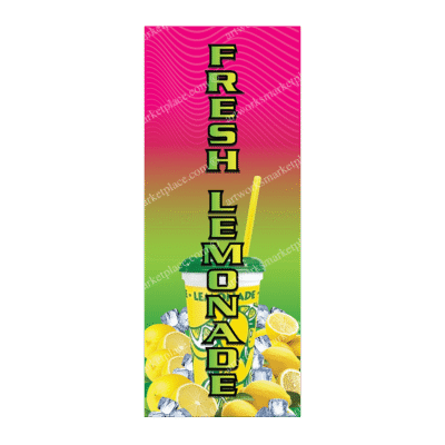 Rectangle Flag For Fresh Lemonade
