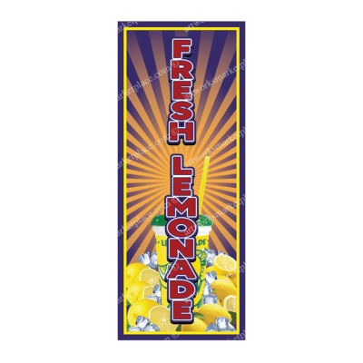 Rectangle Flag For Fresh Lemonade