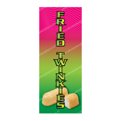 Rectangle Flag For Fried Twinkies