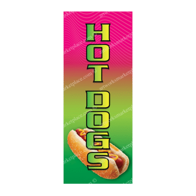Rectangle Flag For Hot Dogs