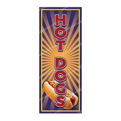 Rectangle Flag For Hot Dogs