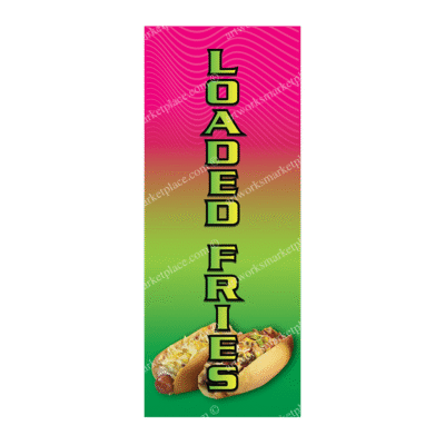 Rectangle Flag For Loaded Fries