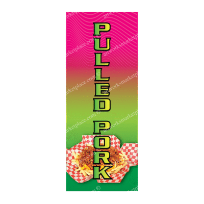 Rectangle Flag For Pulled Pork