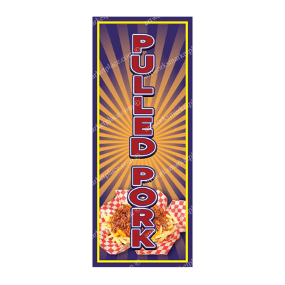 Rectangle Flag For Pulled Pork