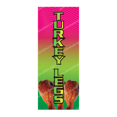 Rectangle Flag For Turkey Legs
