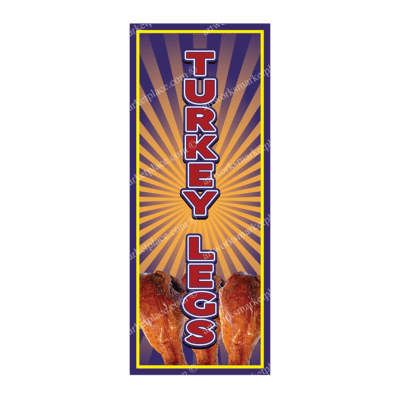 Rectangle Flag For Turkey Legs