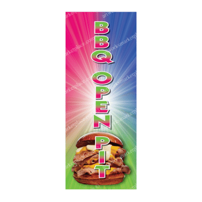 Rectangle Flag For BBQ Open Pit