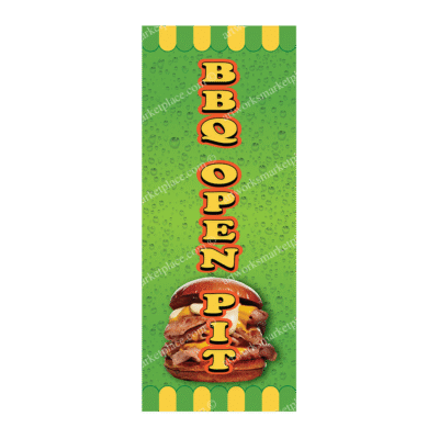 Rectangle Flag For BBQ Open Pit