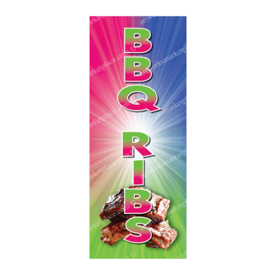 Rectangle Flag For BBQ Ribs