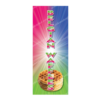 Rectangle Flag For Belgian Waffles
