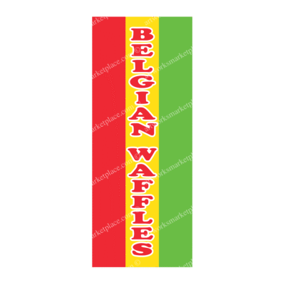 Rectangle Flag For Belgian Waffles