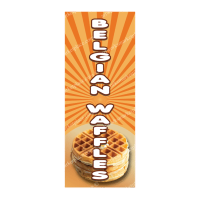 Rectangle Flag For Belgian Waffles