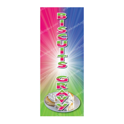 Rectangle Flag For Biscuits Gravy