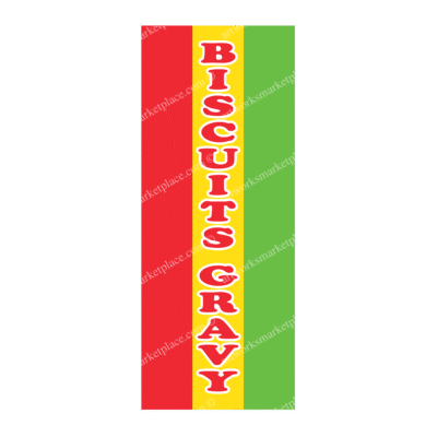 Rectangle Flag For Biscuits Gravy