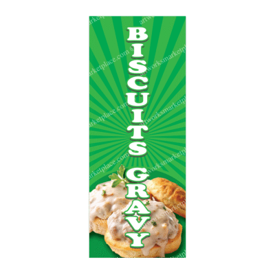 Rectangle Flag For Biscuits Gravy
