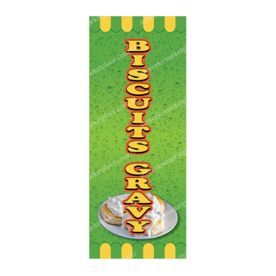 Rectangle Flag For Biscuits Gravy