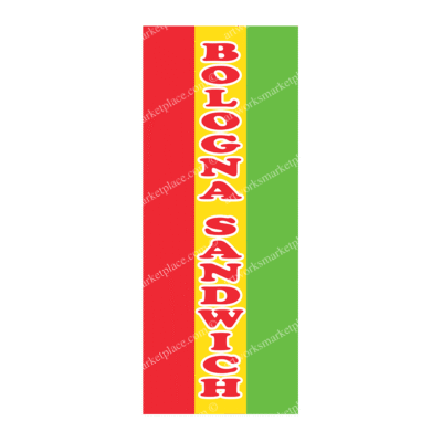 Rectangle Flag For Bologna Sandwich