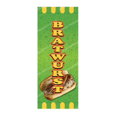 Rectangle Flag For Bratwurst
