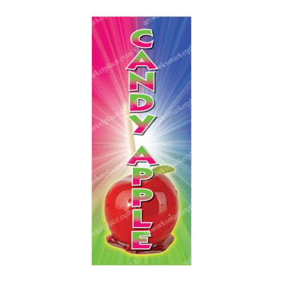 Rectangle Flag For Candy Apple