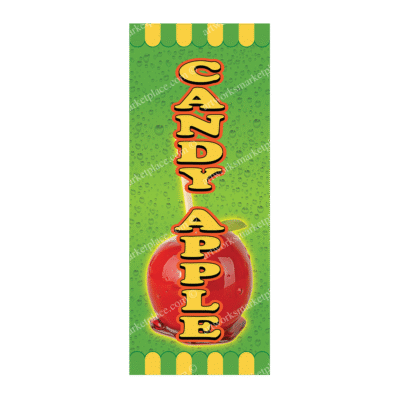 Rectangle Flag For Candy Apple