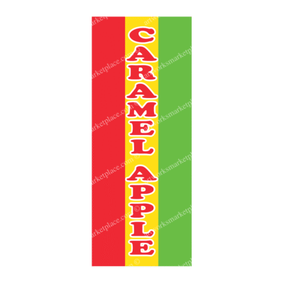 Rectangle Flag For Caramel Apple