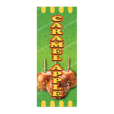 Rectangle Flag For Caramel Apple