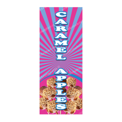 Rectangle Flag For Caramel Apples