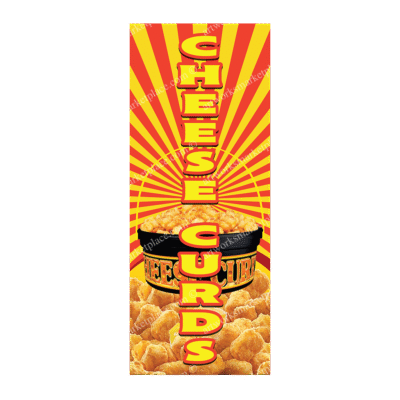 Rectangle Flag For Cheese Curd