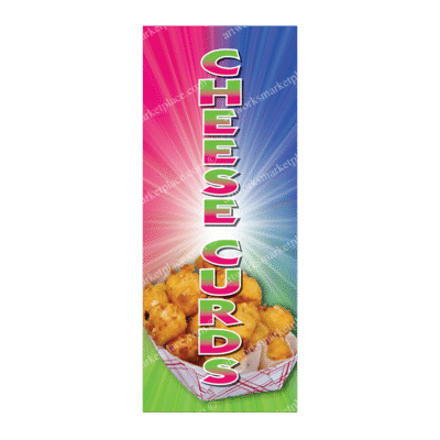 Rectangle Flag For Cheese Curds