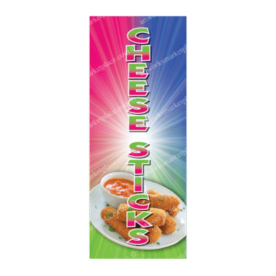 Rectangle Flag For Cheese Sticks