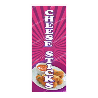 Rectangle Flag For Cheese Sticks