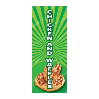Rectangle Flag For Chicken And Waffles
