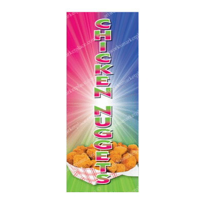 Rectangle Flag For Chicken Nuggets