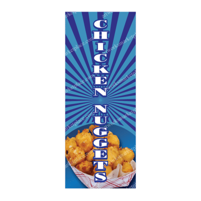 Rectangle Flag For Chicken Nuggets