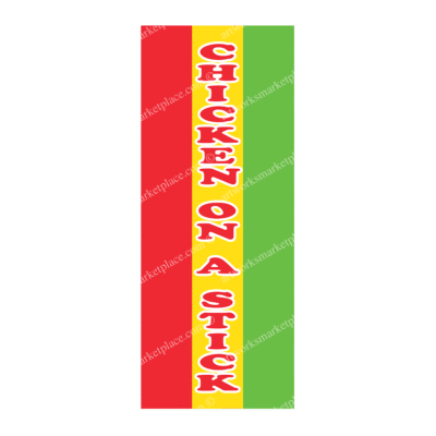 Rectangle Flag For Chicken On A Stick