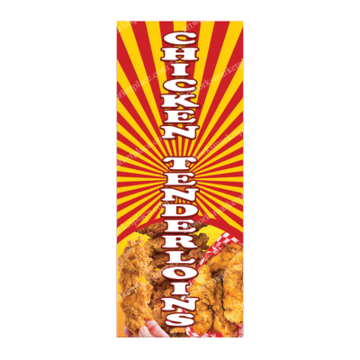 Rectangle Flag For Chicken Tenderloins