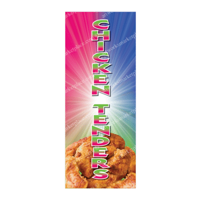 Rectangle Flag For Chicken Tenders