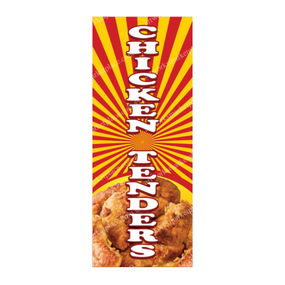 Rectangle Flag For Chicken Tenders