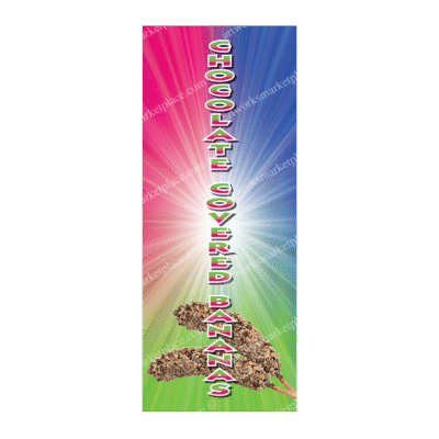 Rectangle Flag For Chocolate Covered Bananas