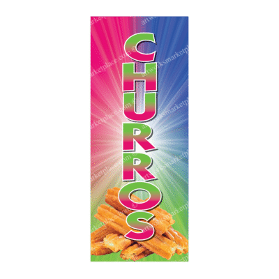 Rectangle Flag For Churros