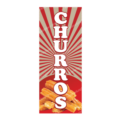 Rectangle Flag For Churros