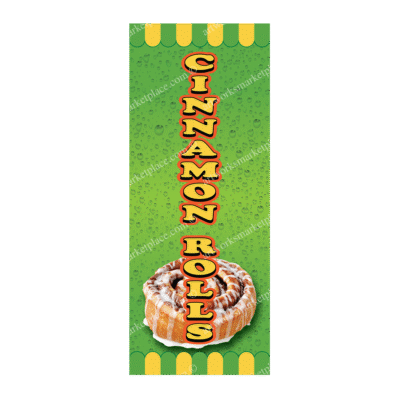 Rectangle Flag For Cinnamon Rolls