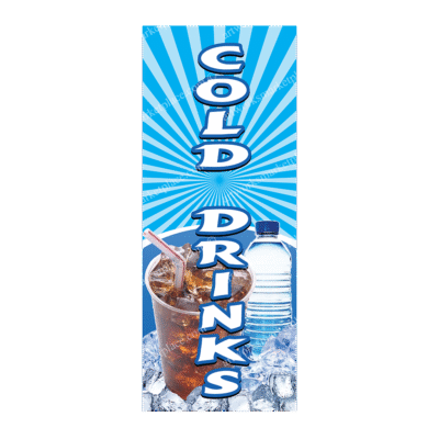 Rectangle Flag For Cold Drink