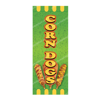 Rectangle Flag For Corn Dogs